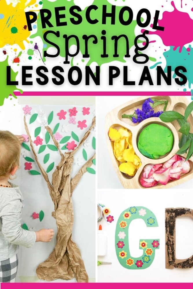 preschool spring lesson plans