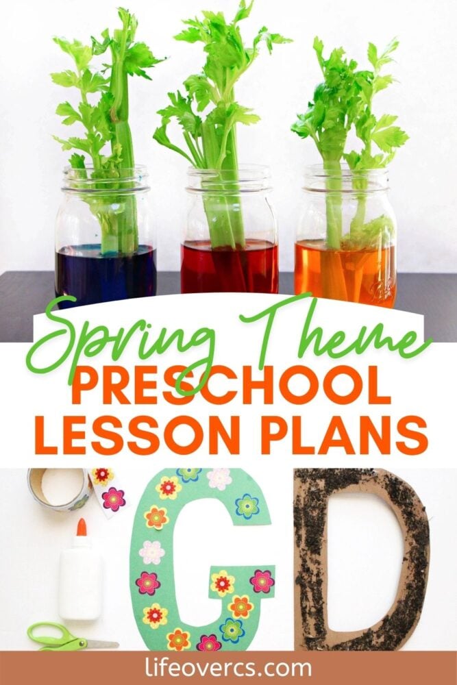 spring theme preschool lesson plans