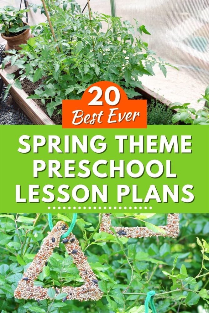 20 best ever spring theme preschool lesson plans