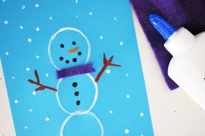 19 Easy Snowman Crafts for Kids: Fun Preschool Crafts - A Crafty Life