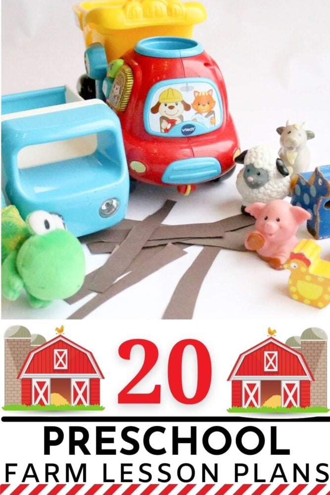 20 preschool farm lesson plans