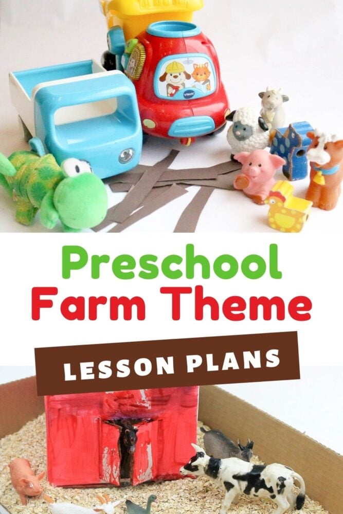 preschool farm theme lesson plans