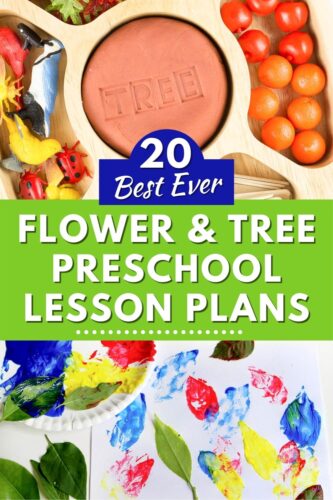 20 Fun Flower and Tree Theme Preschool Lesson Plans
