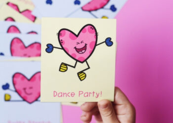 Free Printable Valentine's Day Gross Motor Exercises for Kids