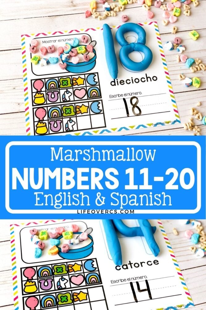 printable number mats 11-20