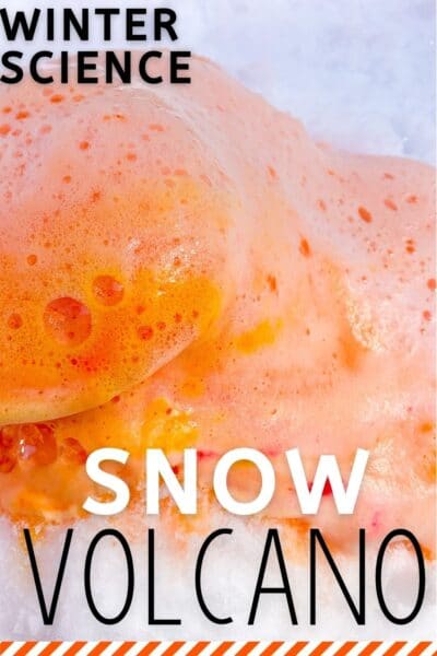 Exciting Snow Volcano Science Experiment - Life Over C's