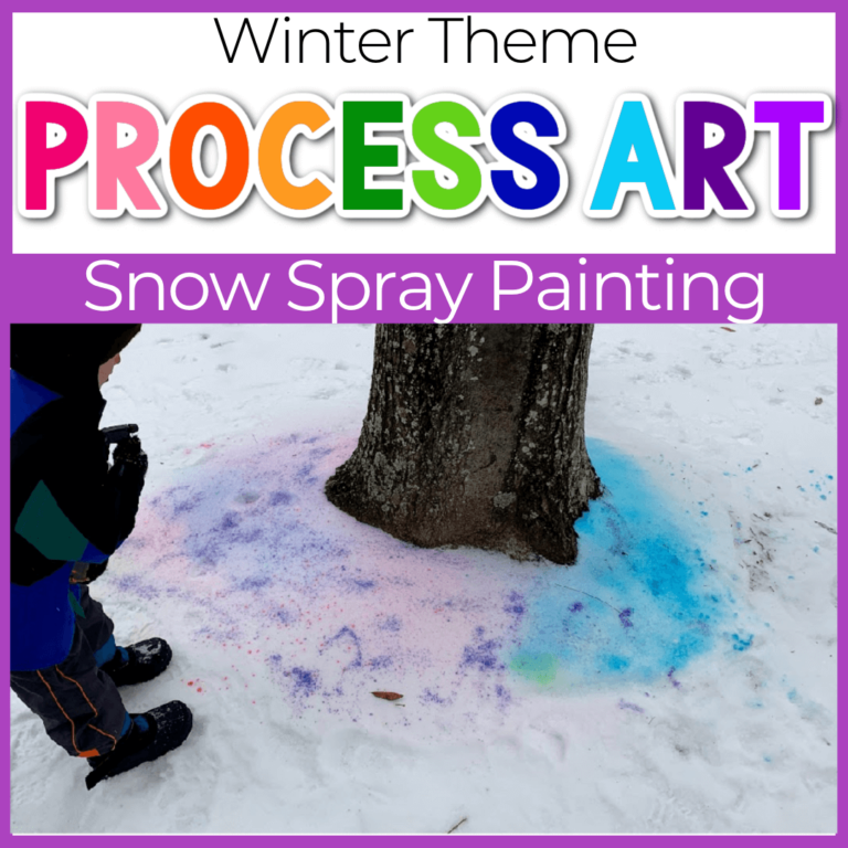 snow spray paint winter art featured image