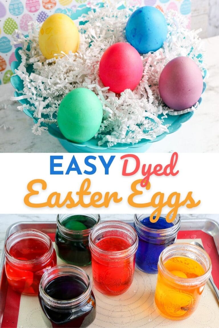 How to Dye Easter Eggs with Food Coloring and Vinegar