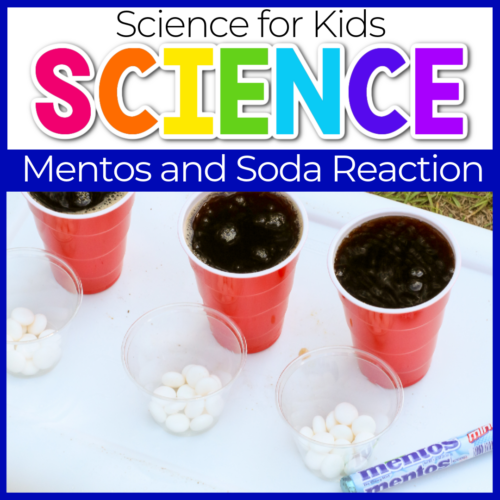 Soda and Mentos Easy Science Experiments for Kids