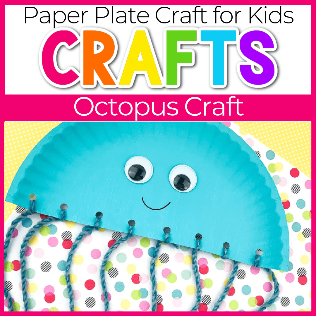 Paper Plate Under The Sea - Craft Idea For Summer