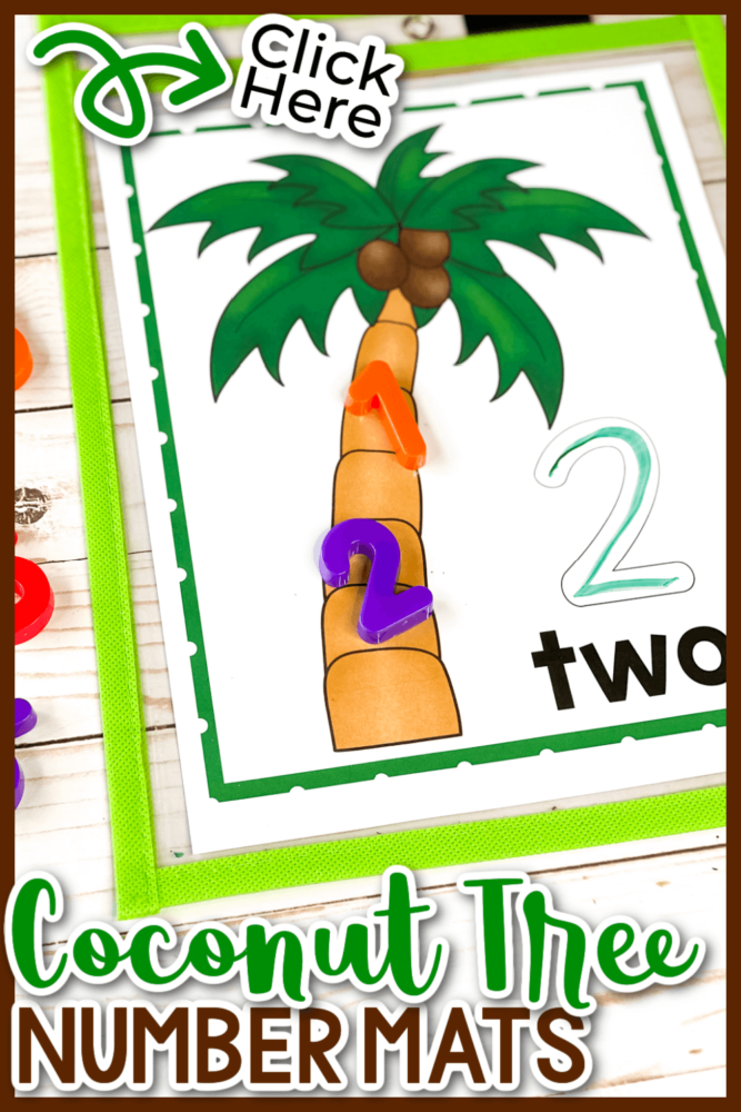coconut tree number mats