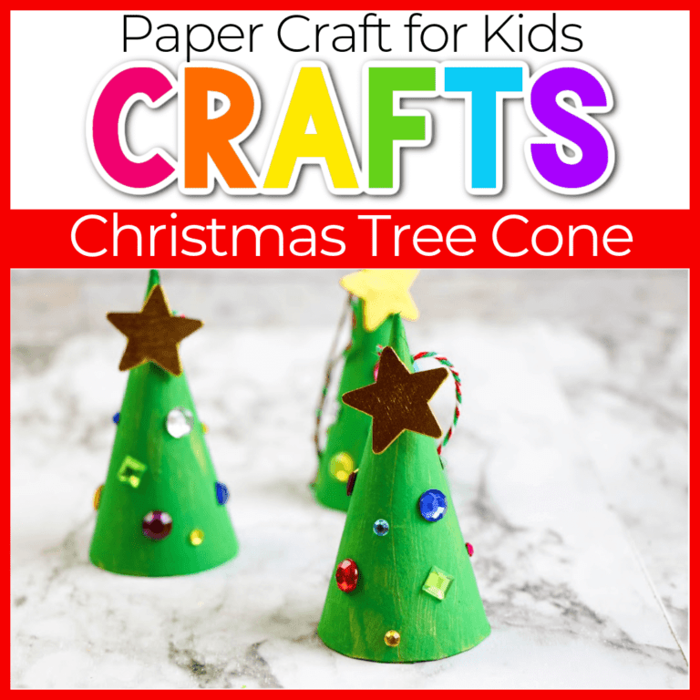 easy christmas tree craft for preschoolers.