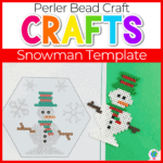 Free Snowman Perler Beads Patterns for Kids