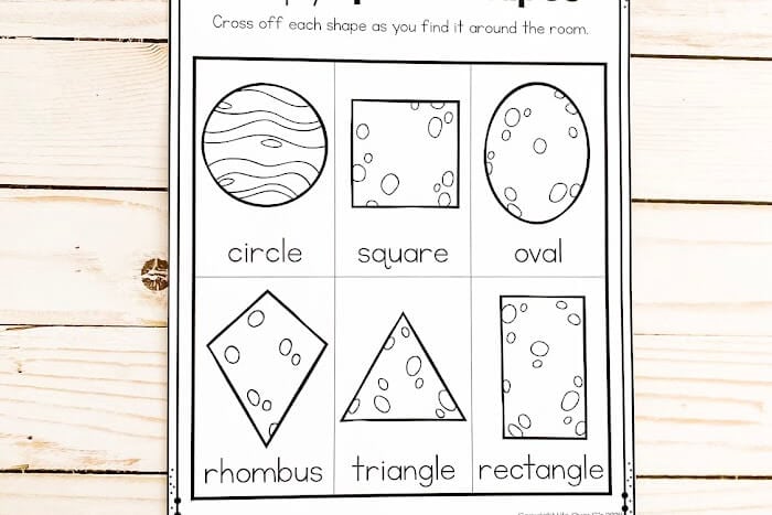 the space shapes i spy printable.