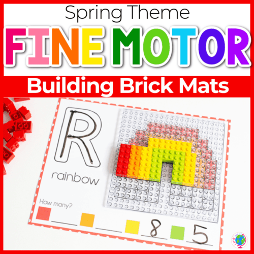Free Printable Spring Counting Book for Preschool