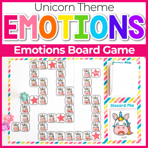 Free Printable Emotions Board Game for Kids