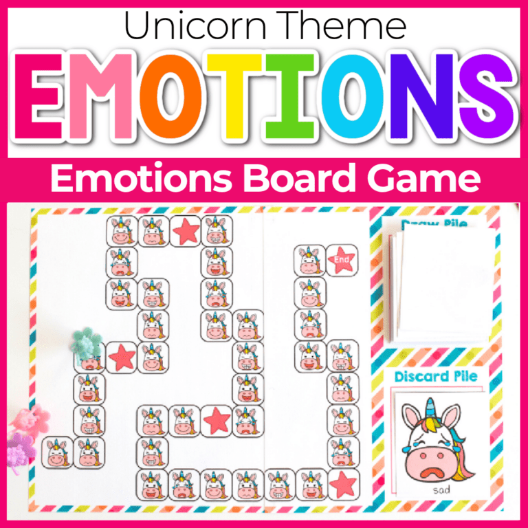 unicorn emotions board game featured image