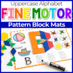 Free Printable Lowercase Alphabet Pattern Block Templates