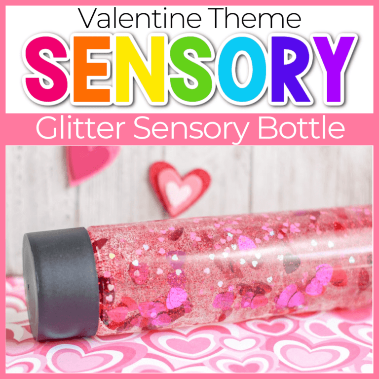 valentine's sensory bottles featured image.