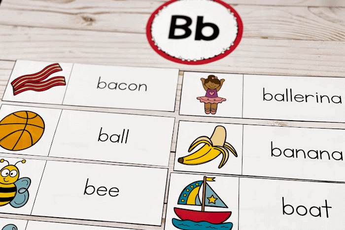 kindergarten word wall printable alphabet for kids