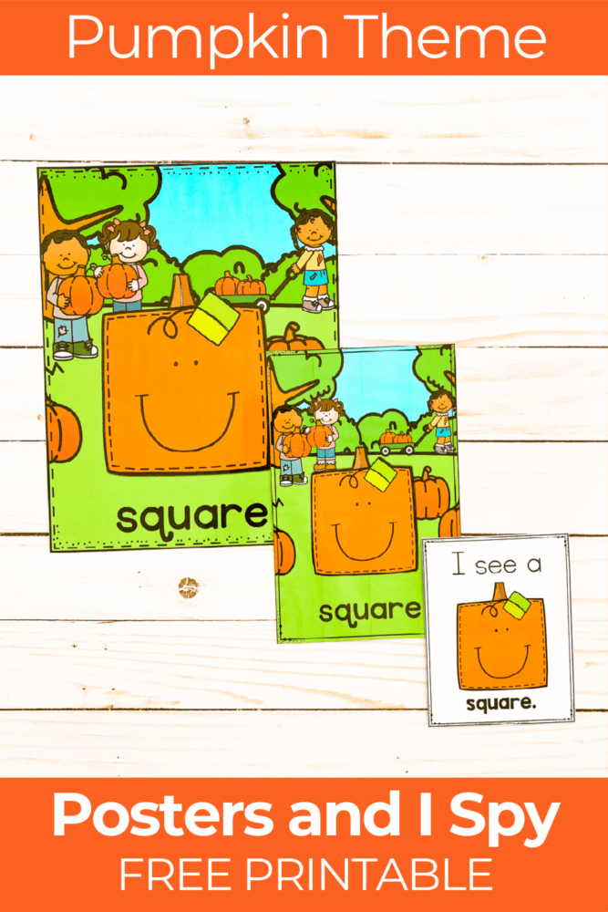 free printable shape posters and i spy activity for preschool