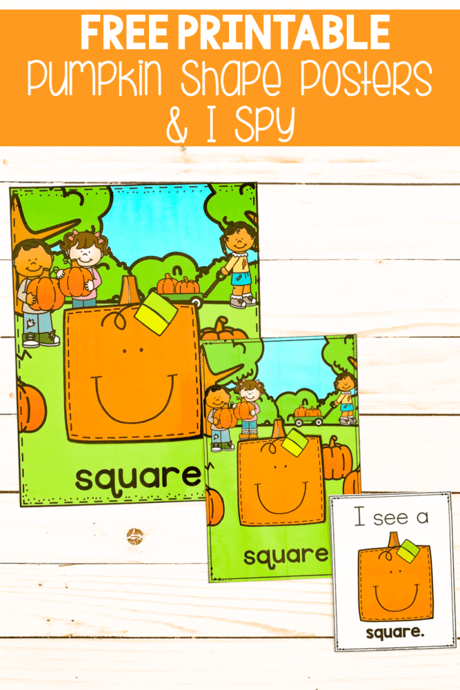 free printable shape posters and i spy activity for preschool
