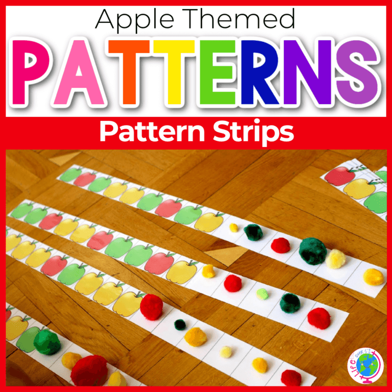apple patterns for kids