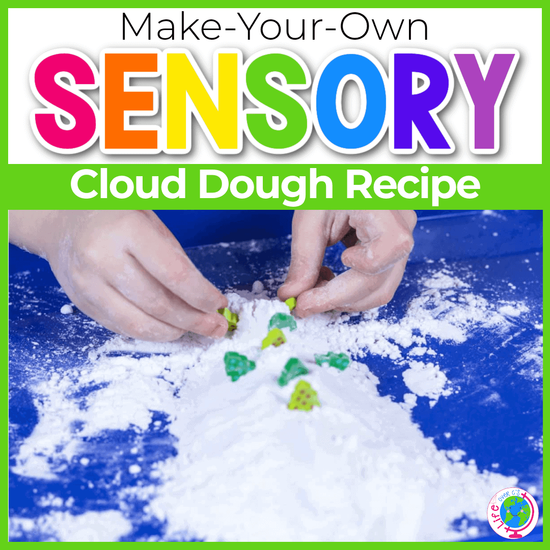 How to Make a Snow Sensory Bin for Preschoolers