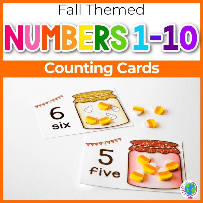 fall candy corn counting cards