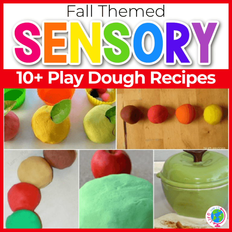 fall themed play dough recipes