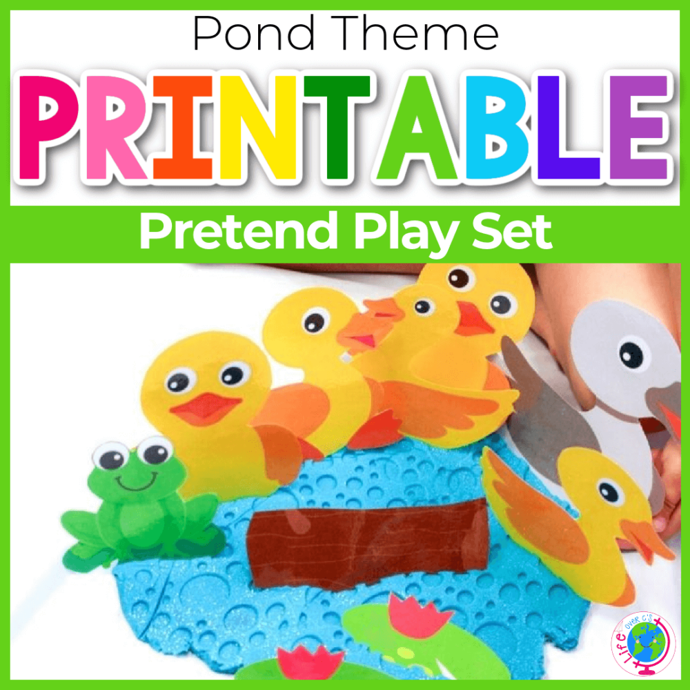Free Printable Bakery Pretend Play Set for Counting