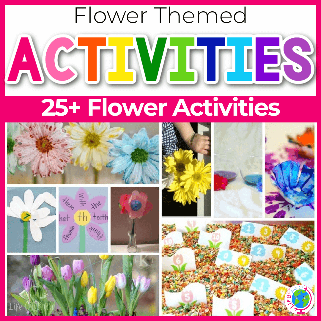 30+ Flower Art Projects for Kids - Fantastic Fun & Learning