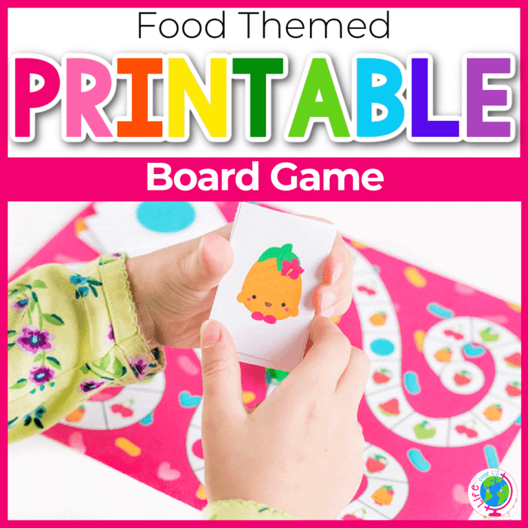 food themed board game