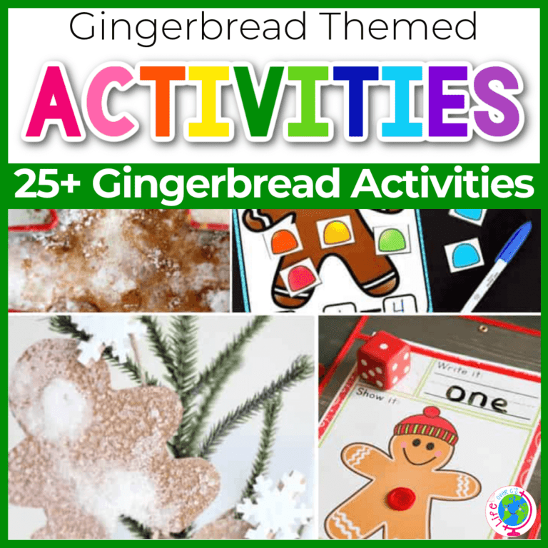 gingerbread theme activities for preschool and kindergarten