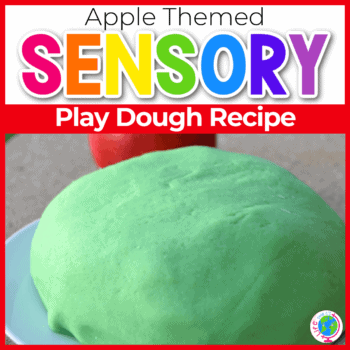 green apple scented play dough recipe for kids