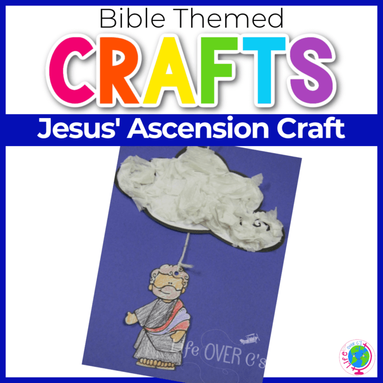 jesus ascension craft for kids