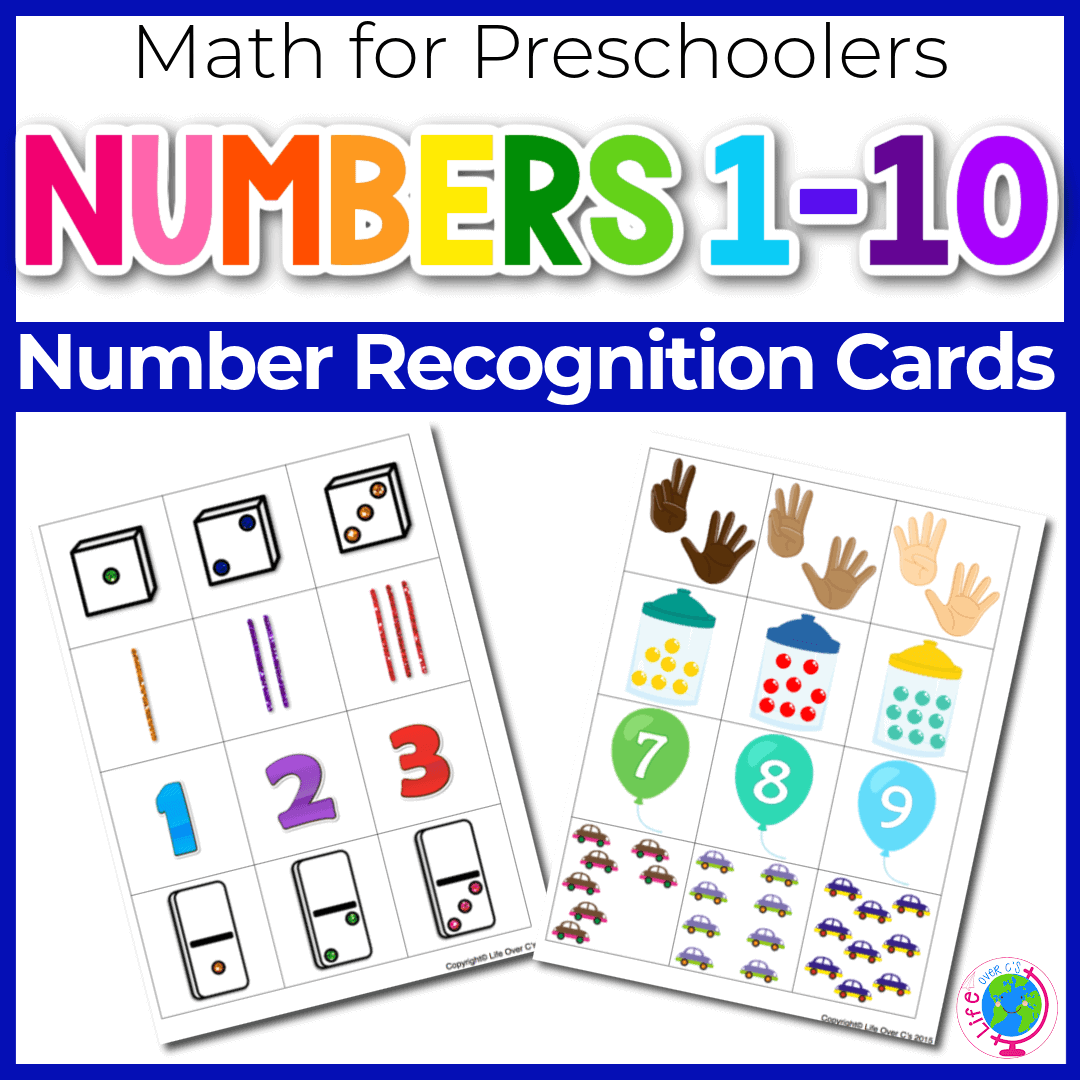 Number Recognition Games Printable