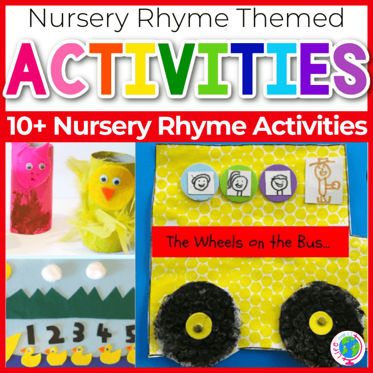 nursery rhyme activities for kids