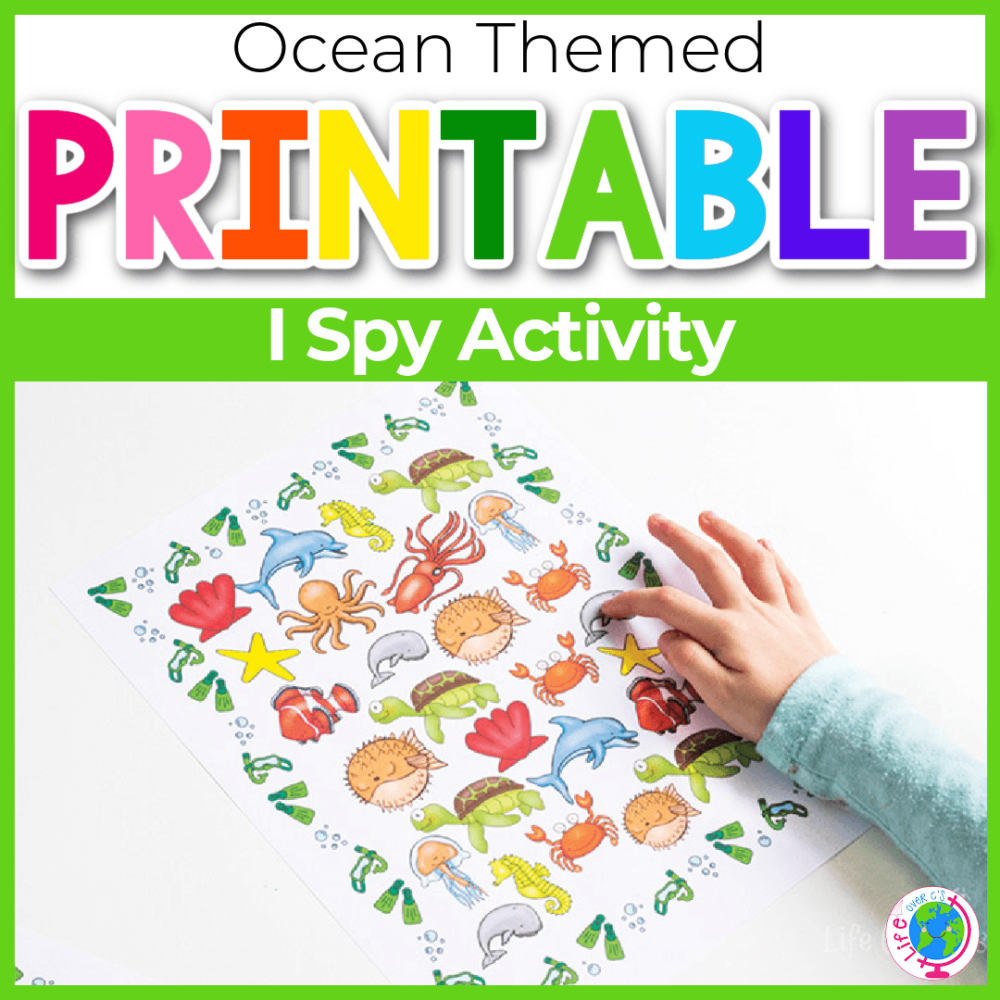 60+ Super Fun I Spy Printables for Kids 🔍