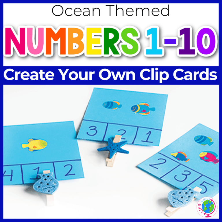 ocean clip cards how to create your own clip cards