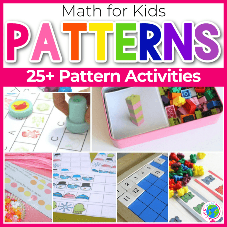 pattern activities for kids