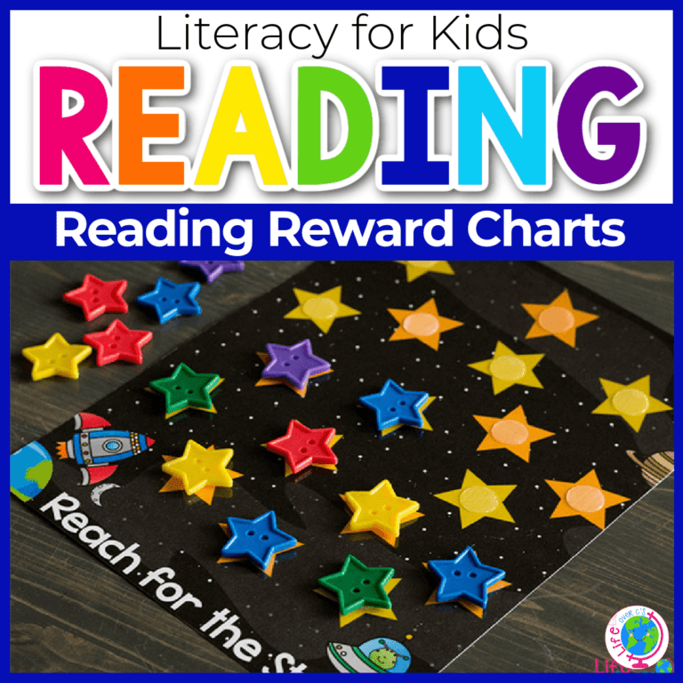 reading reward charts for kids