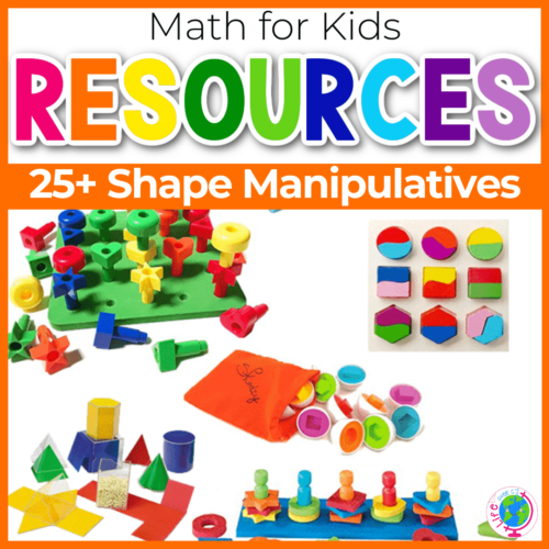 2D Shape Slap-It! Card Game Math Center