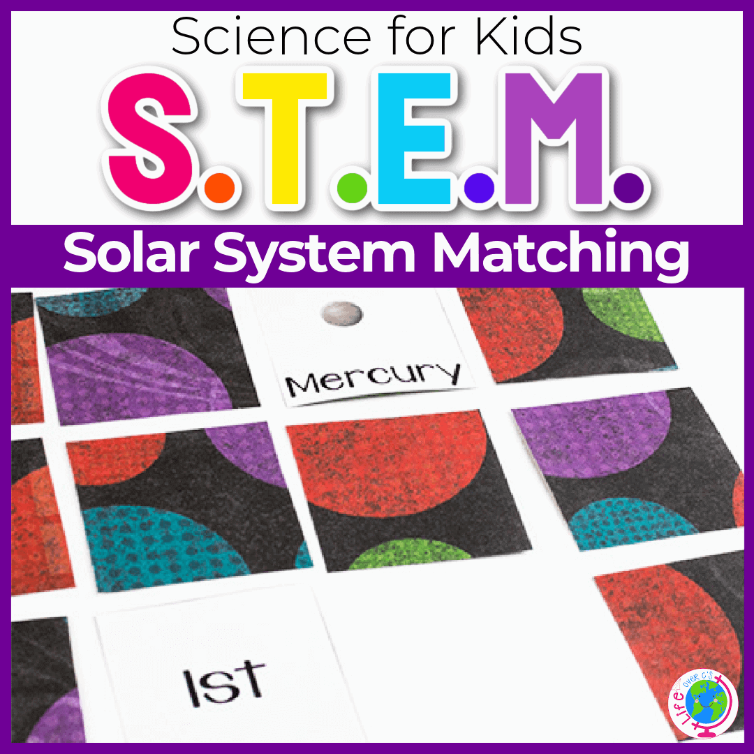 Solar System Game For Kids [Free Printables]