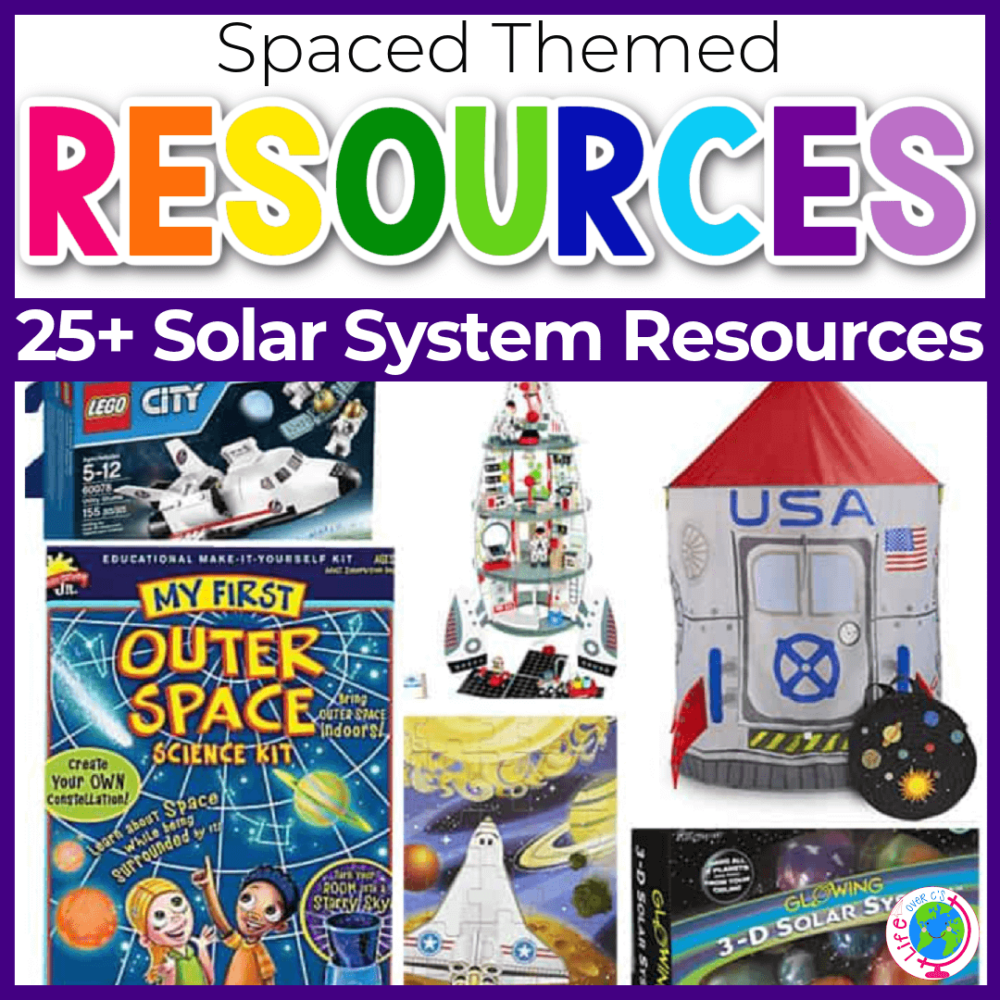 Free solar system printable for sensory play