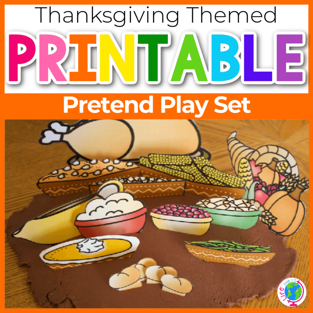 Free Christmas Play Dough Printable Set - Life Over C's