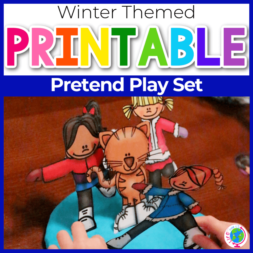 Free Printable Bakery Pretend Play Set for Counting
