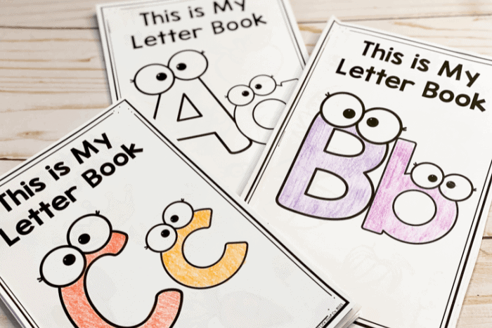 free printable alphabet books for preschoolers