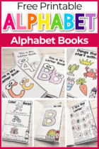 Free Printable Alphabet Books for Preschoolers