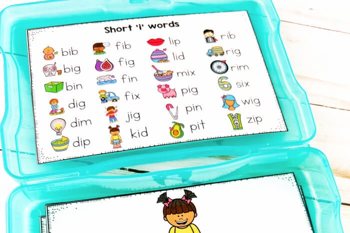 list of short i cvc words